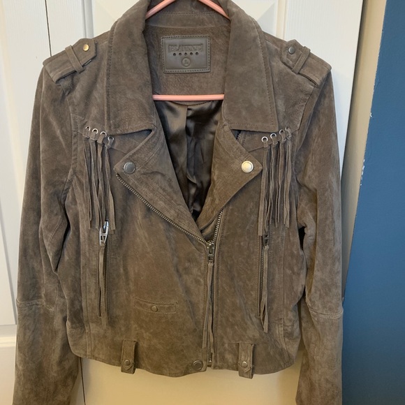 Blank NYC suede Moto jacket - Picture 2 of 3